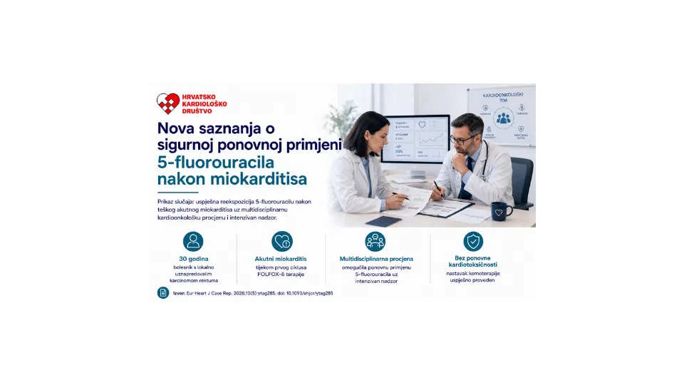 Kada ponovno razmotriti primjenu 5-fluorouracila nakon miokarditisa?