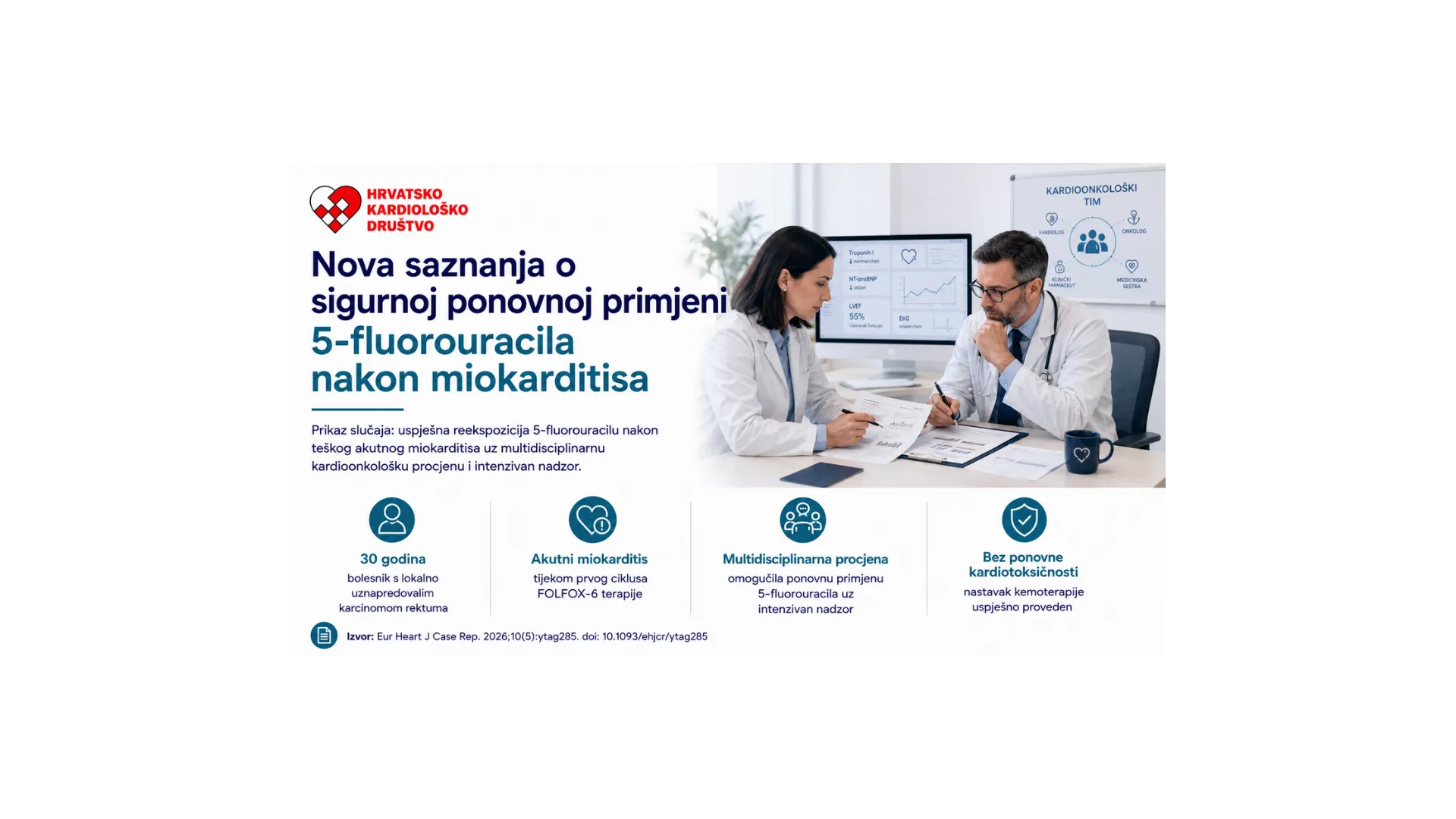 Kada ponovno razmotriti primjenu 5-fluorouracila nakon miokarditisa?